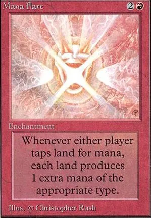 Flamboiement de mana