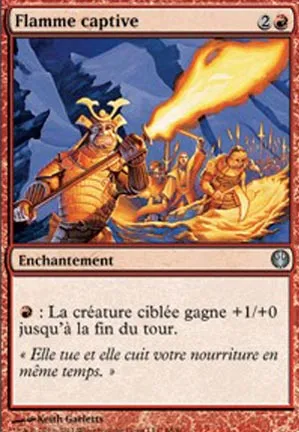 Flamme captive