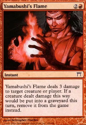Flamme du yamabushi