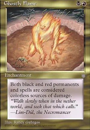 Flamme fantomatique
