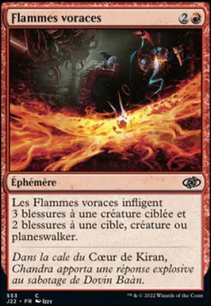 Flammes voraces