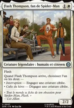 Flash Thompson, fan de Spider-Man