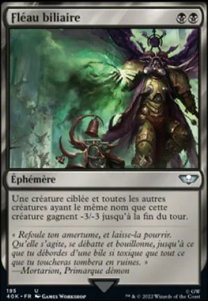Fléau biliaire