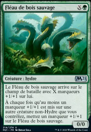Fléau de bois sauvage