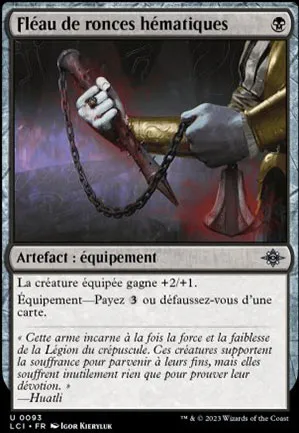 Fléau de ronces hématiques