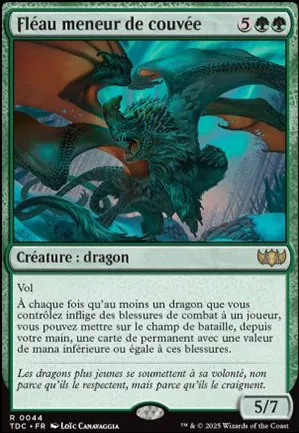 Fléau meneur de couvée
