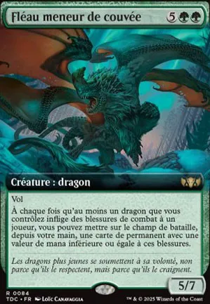 Fléau meneur de couvée