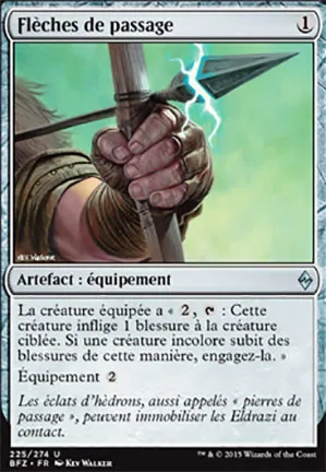 Flèches de passage