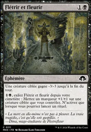 Flétrir et fleurir