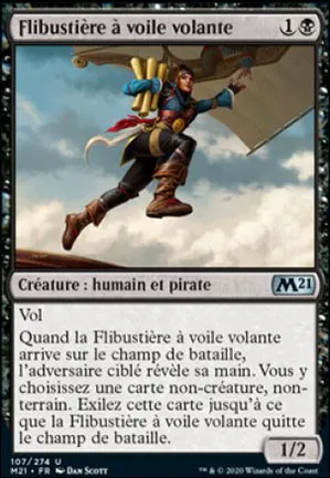 Flibustière à voile volante