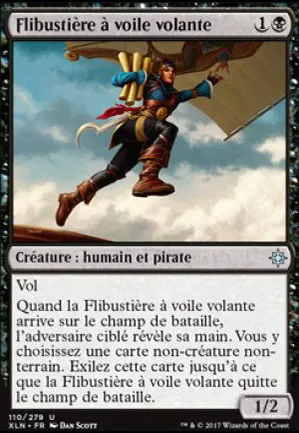 Flibustière à voile volante
