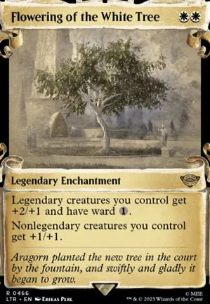 Floraison de l'Arbre blanc