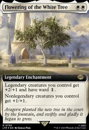 Floraison de l'Arbre blanc