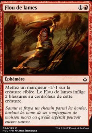 Flou de lames