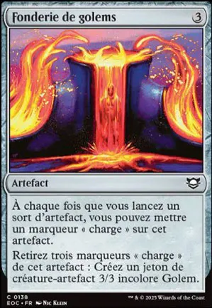 Fonderie de golems
