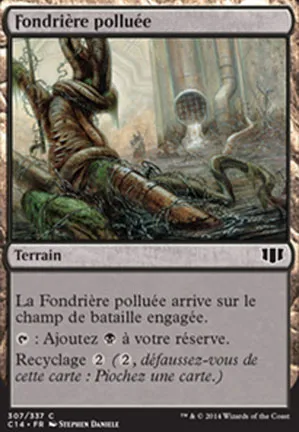 Fondrière polluée