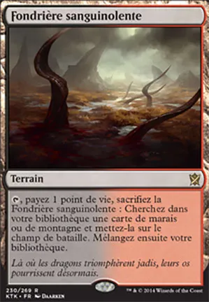 Fondrière sanguinolente
