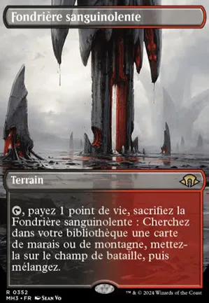 Fondrière sanguinolente