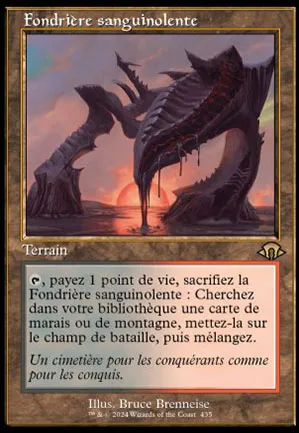 Fondrière sanguinolente