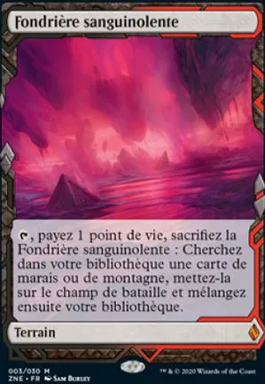 Fondrière sanguinolente