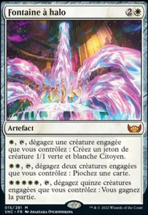 Fontaine à halo
