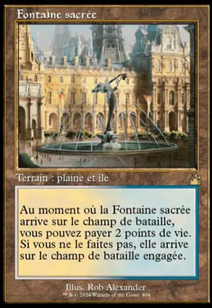 Fontaine sacrée