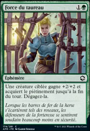 Force du taureau