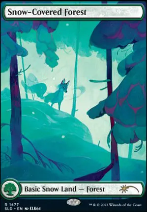 Forêt enneigée