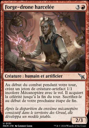 Forge-drone harcelée