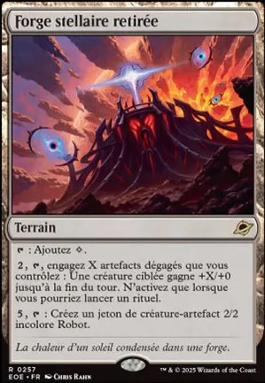 Forge stellaire retirée