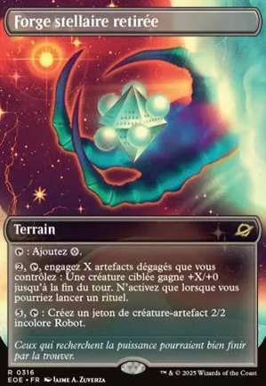 Forge stellaire retirée