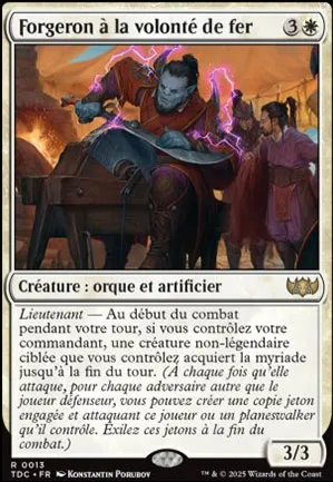 Forgeron à la volonté de fer