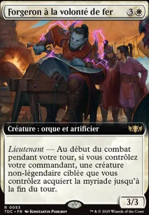 Forgeron à la volonté de fer