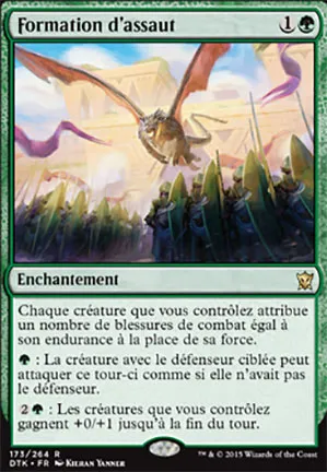 Formation d'assaut