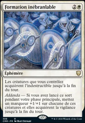 Formation inébranlable