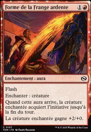 Forme de la Frange ardente