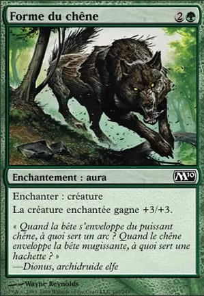 Forme du chêne