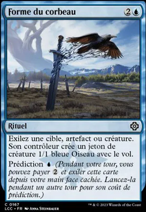 Forme du corbeau