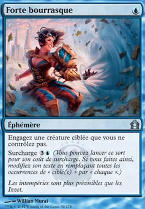 Forte bourrasque