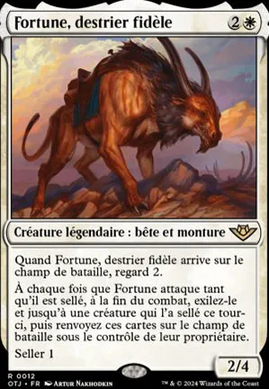 Fortune, destrier fidèle