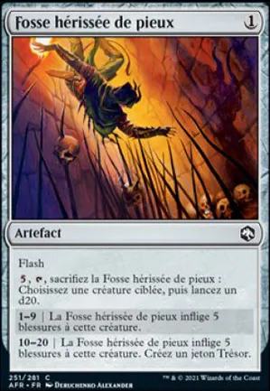 Fosse hérissée de pieux