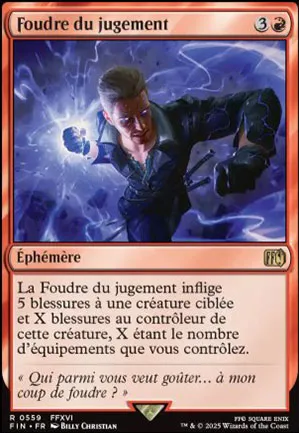 Foudre du jugement