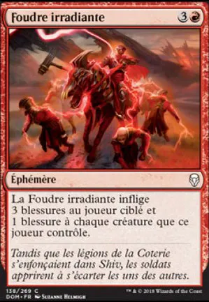 Foudre irradiante
