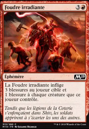 Foudre irradiante