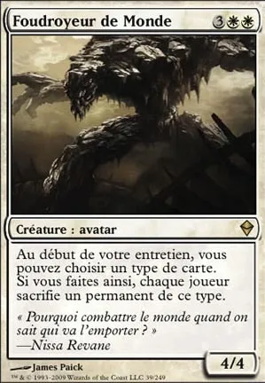 Foudroyeur de Monde