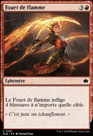 Fouet de flamme