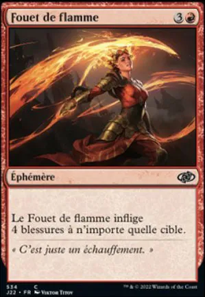 Fouet de flamme
