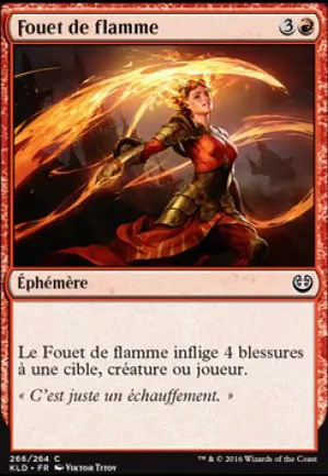 Fouet de flamme
