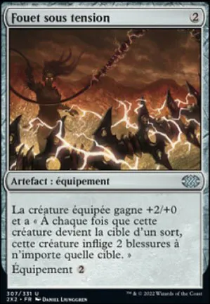 Fouet sous tension