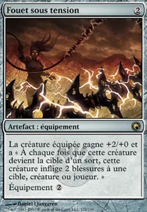 Fouet sous tension